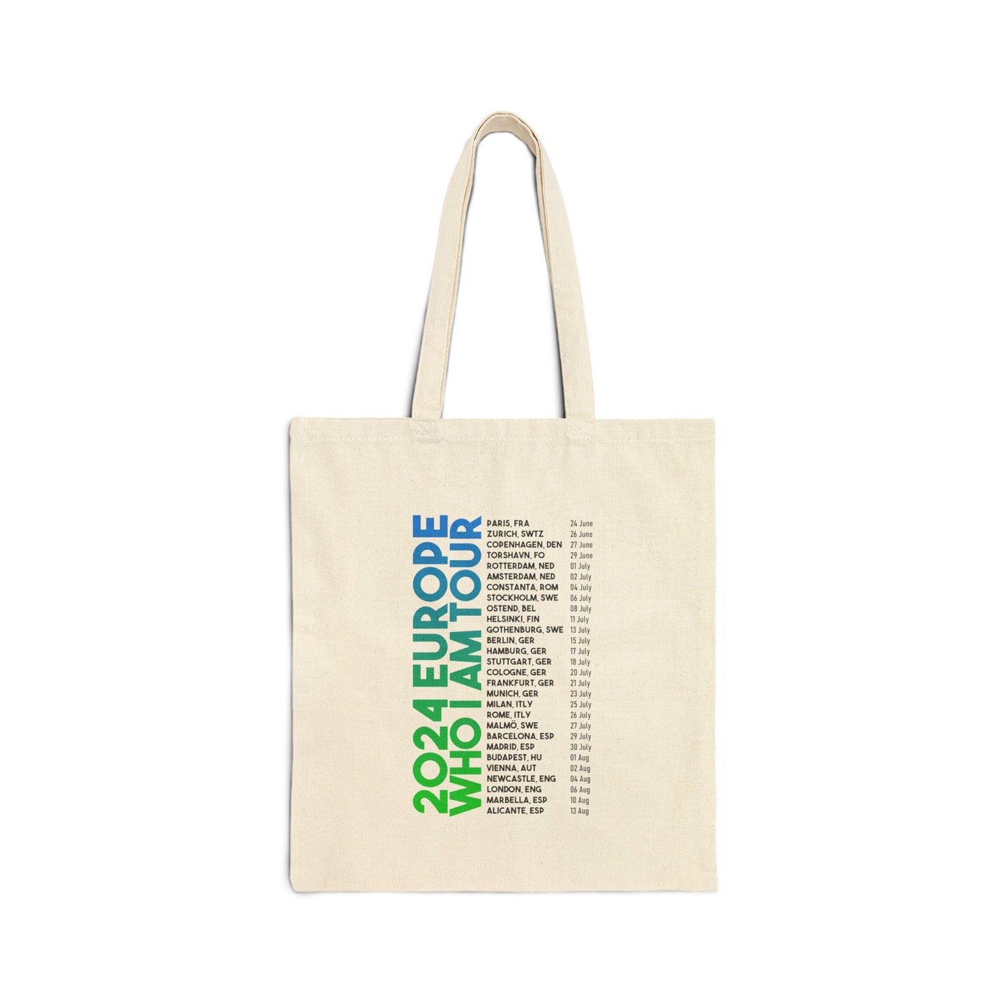 Who I Am Tour Tote