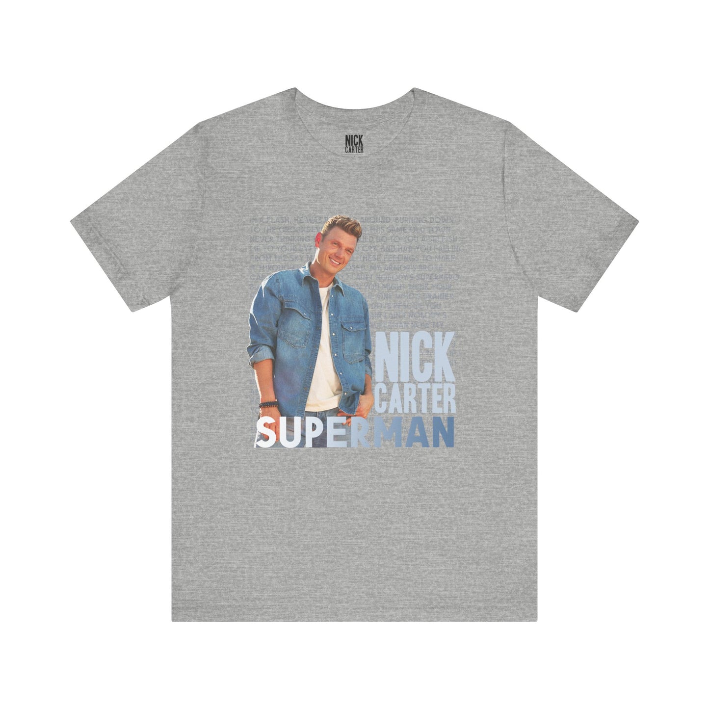 Superman Photo Tee (Grey)