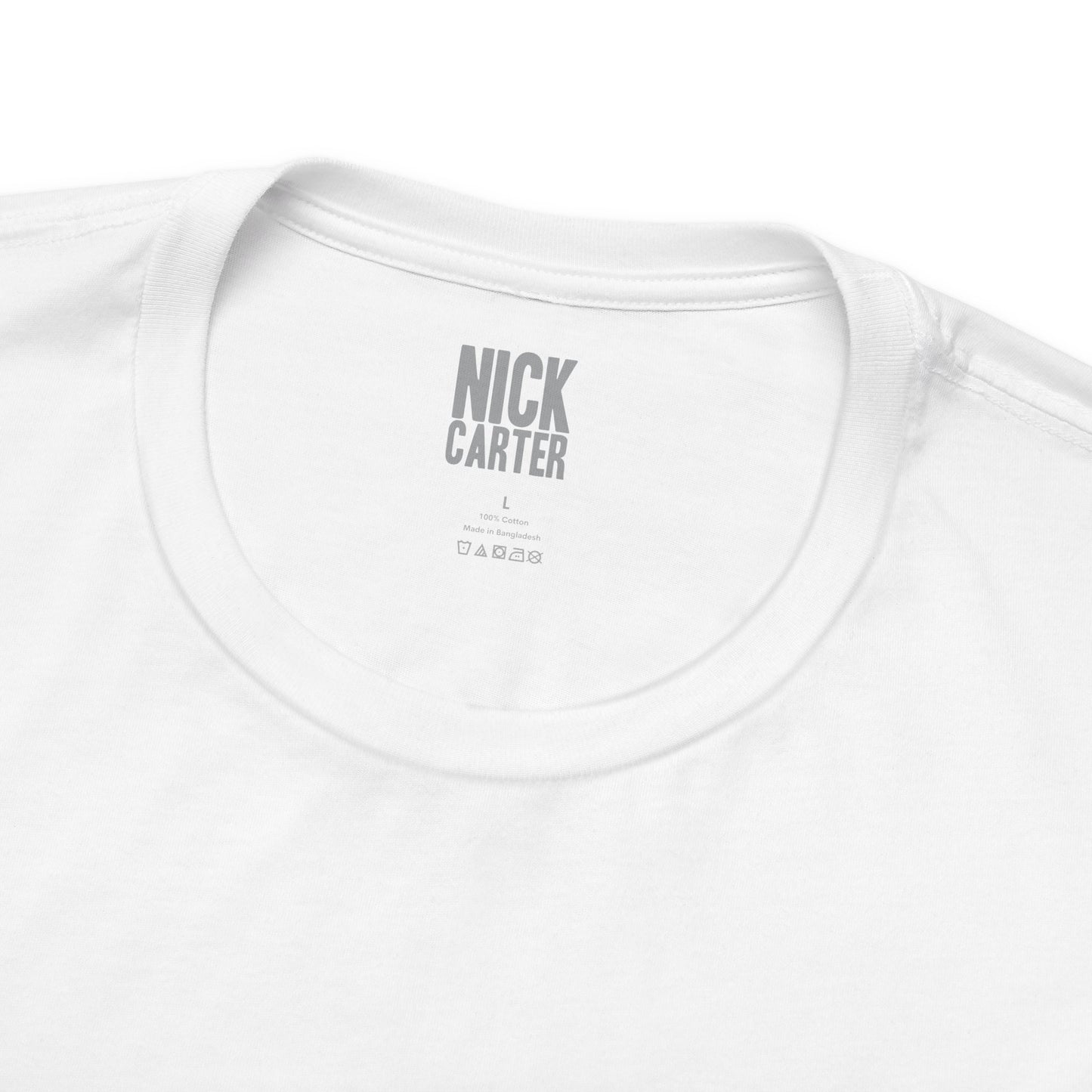 Made For Us Script Tee (White)