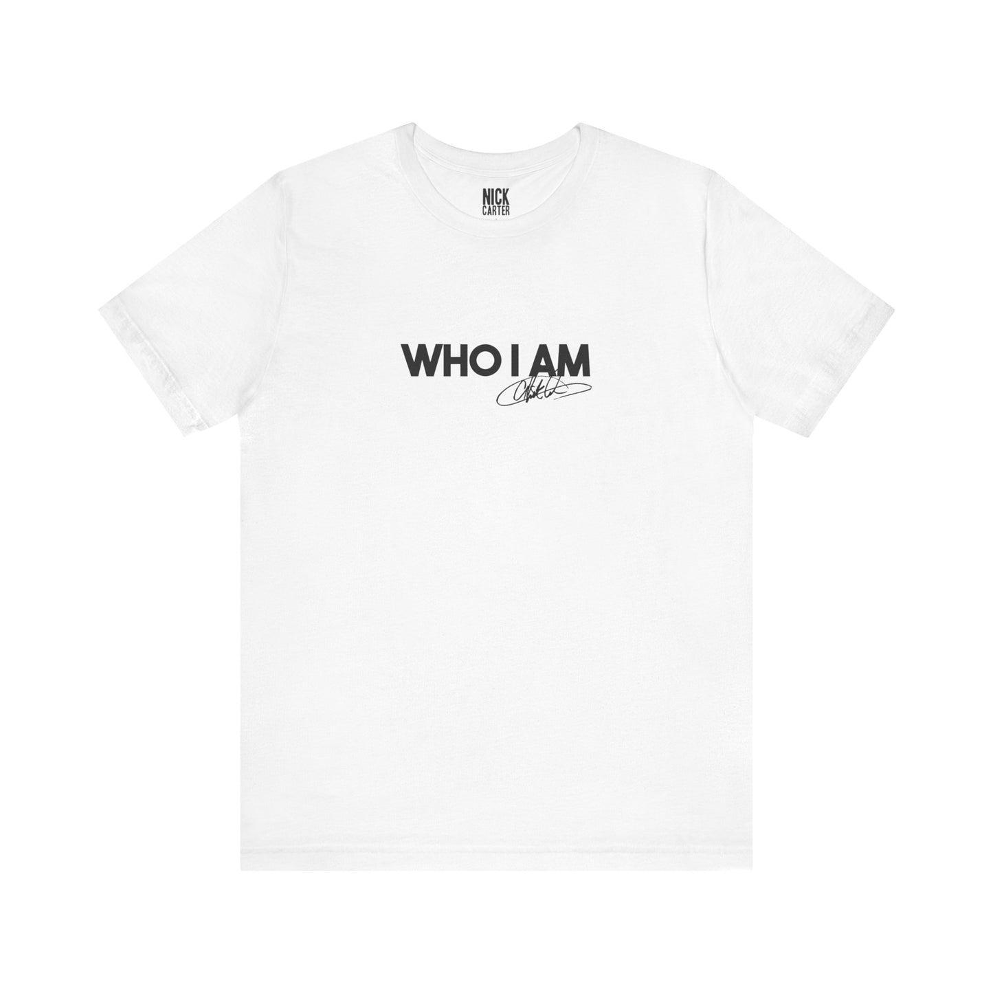 Who I Am Logo Tour Tee (White)