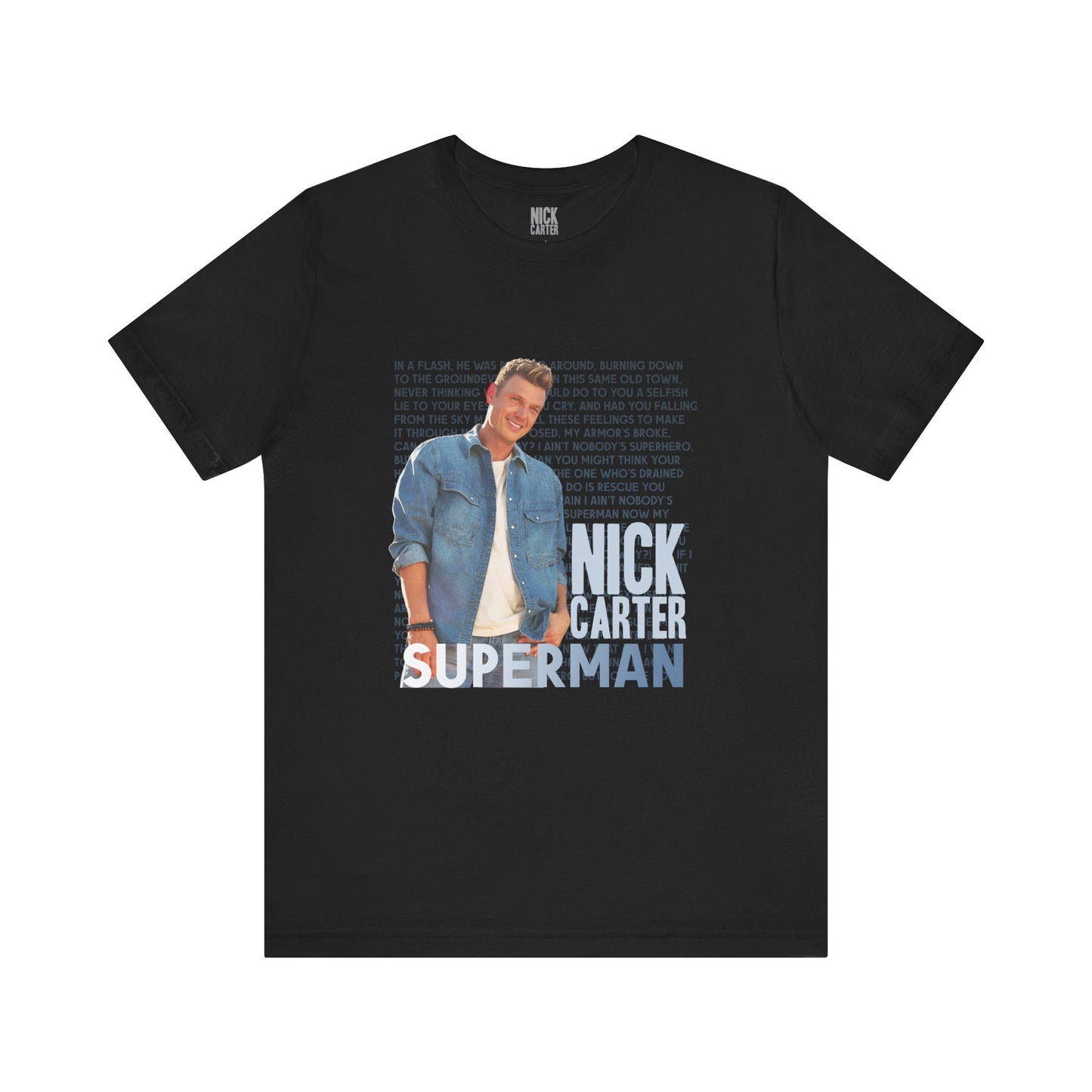 Superman Photo Tee (Black)