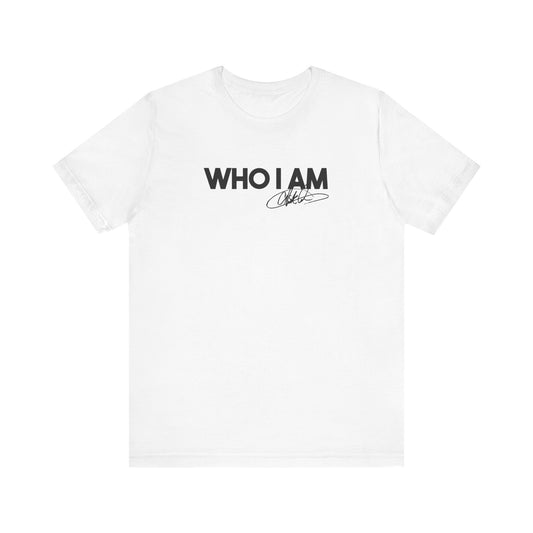 Who I Am Logo Tour Tee (White)