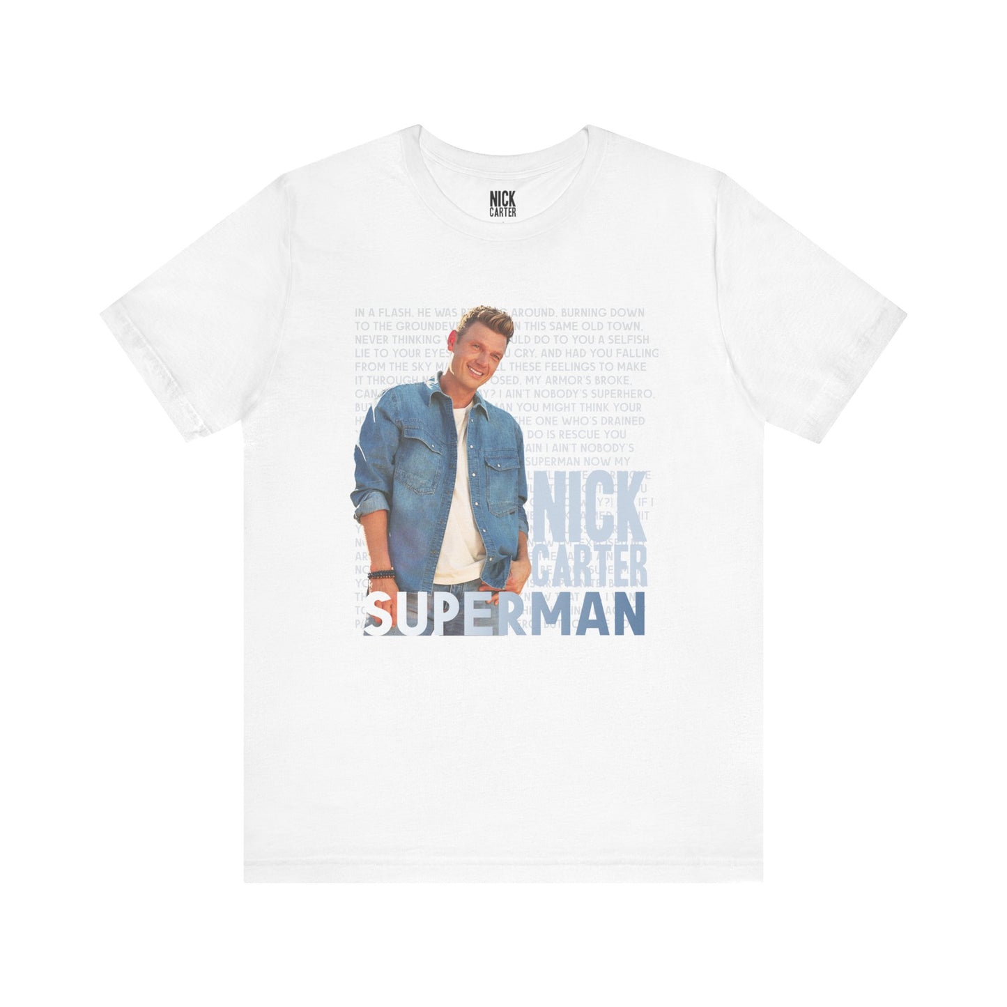 Superman Photo Tee (White)