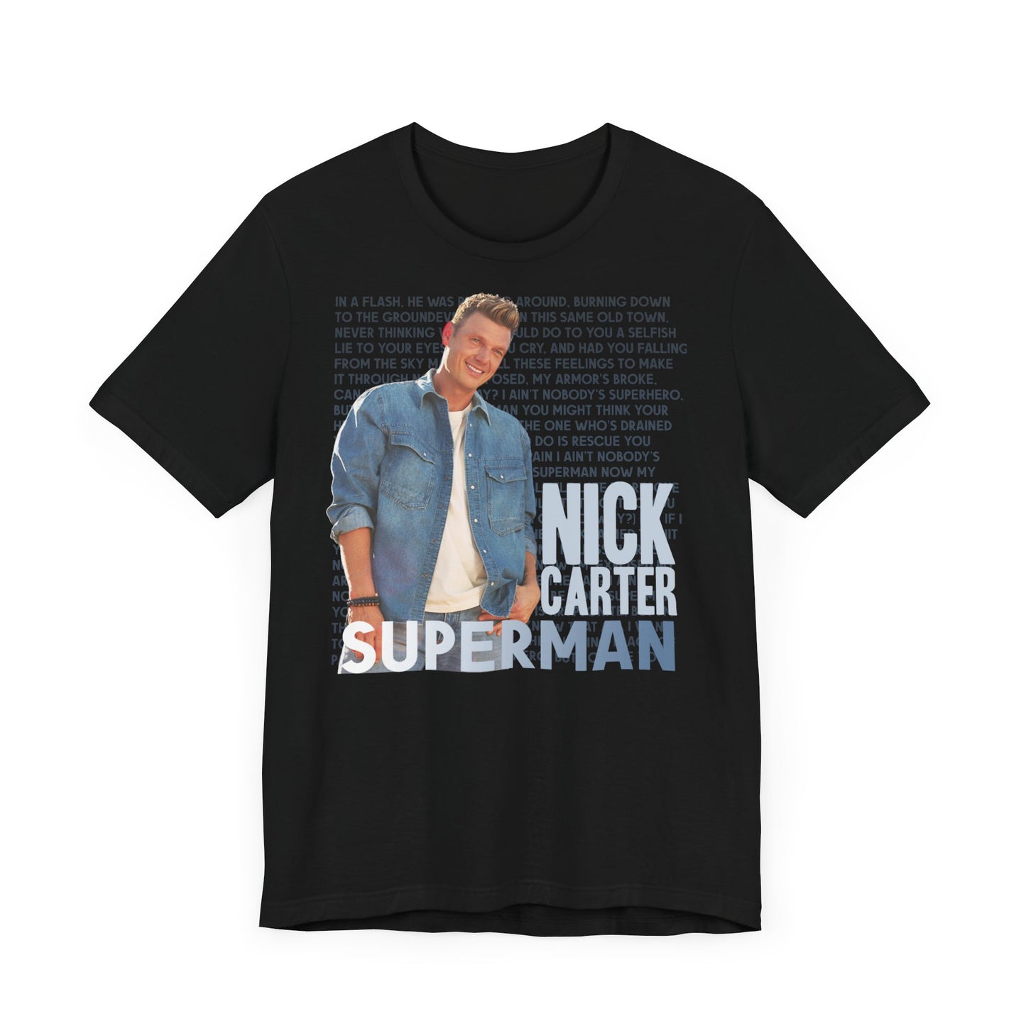 Superman Photo Tee (Black)