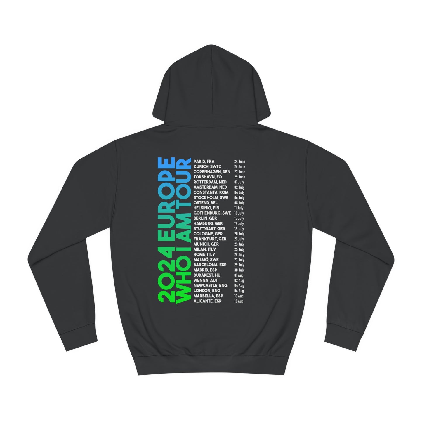 Who I Am Tour Logo Hoodie (Black)