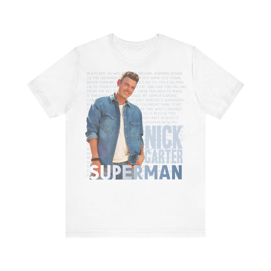 Superman Photo Tee (White)