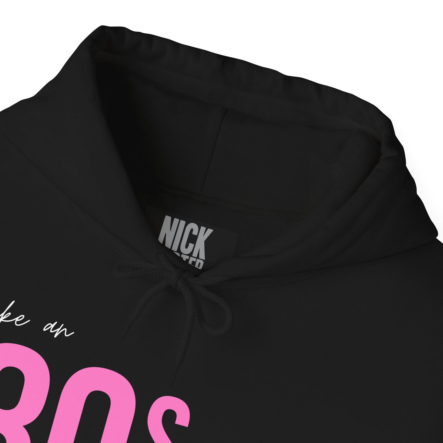 Like An 80's Movie Hoodie (Black)