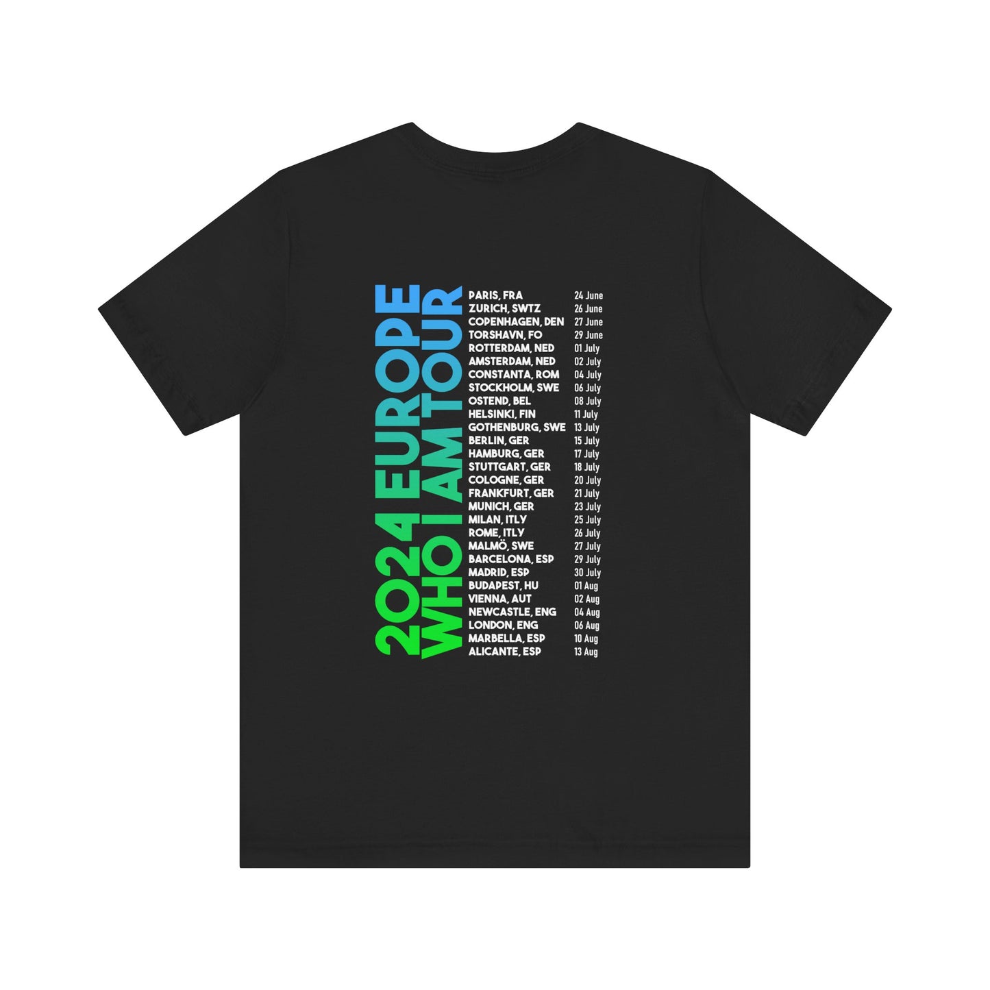 Nick TV Tour Date Tee (Black)