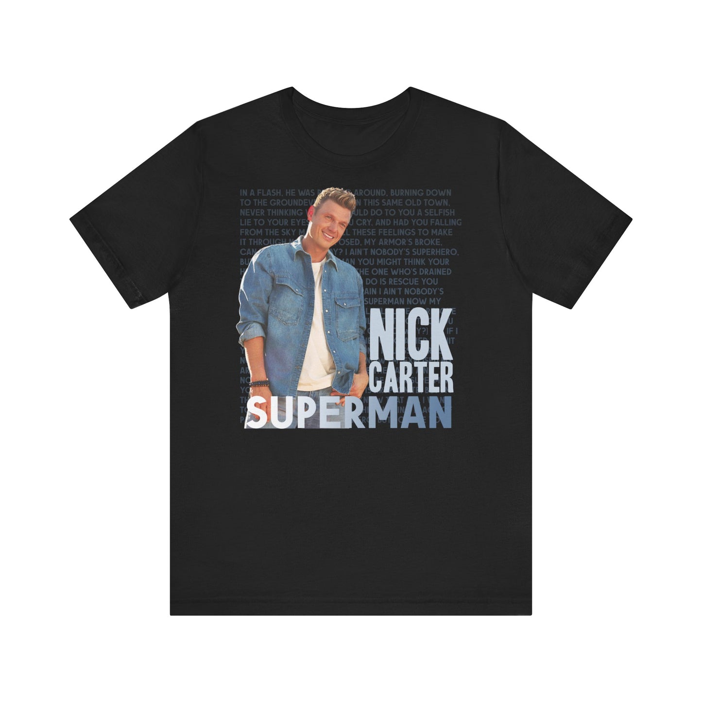 Superman Photo Tee (Black)