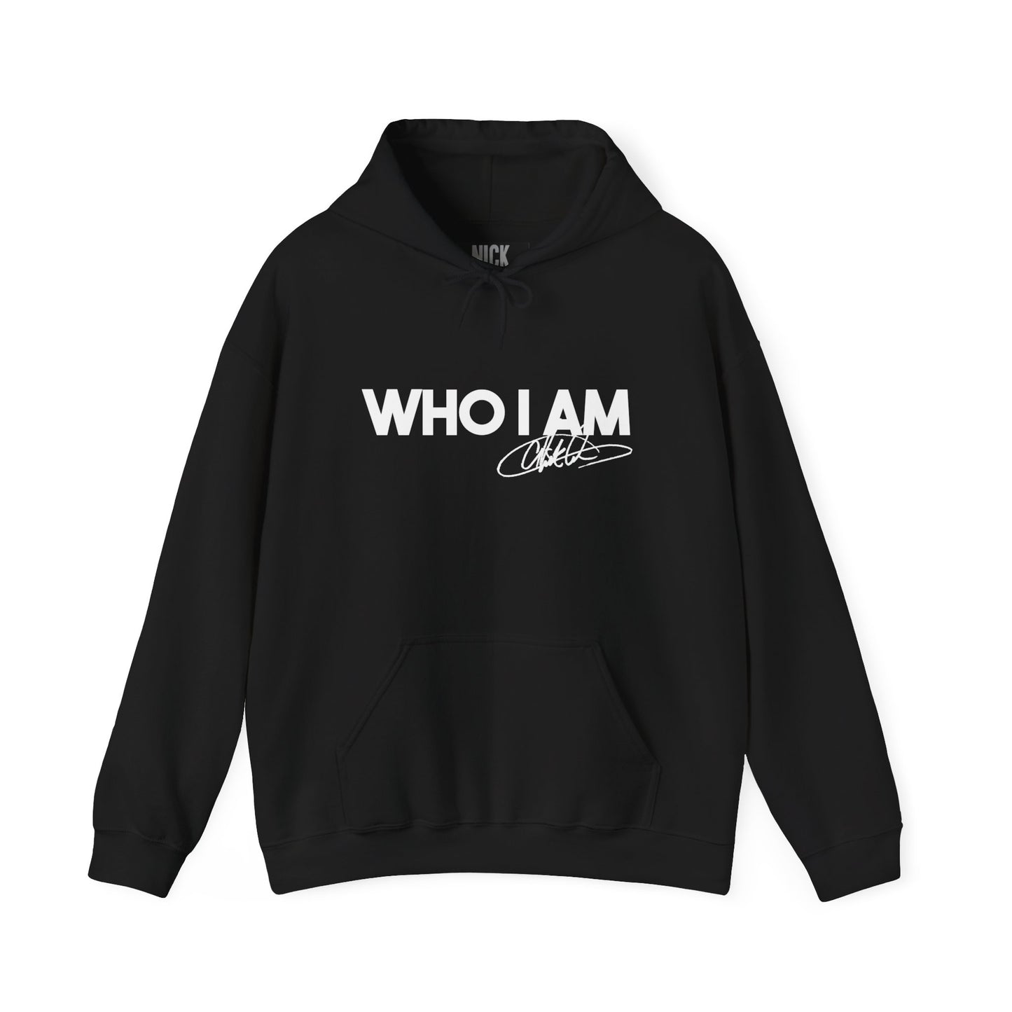 Who I Am Tour Logo Hoodie (Black)