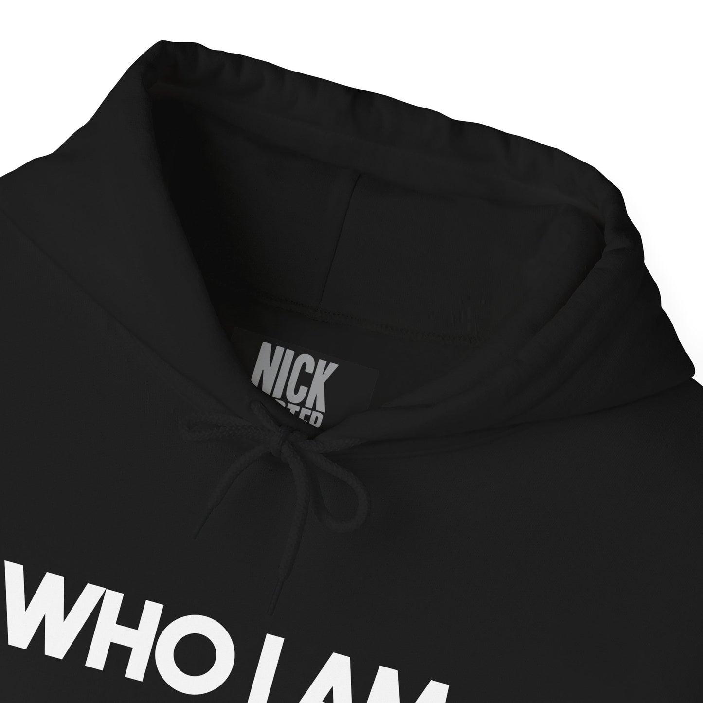 Who I Am Tour Logo Hoodie (Black)